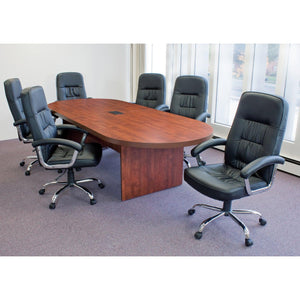 Legacy Collection 10 Ft. Racetrack Conference Table with Power Data Grommet