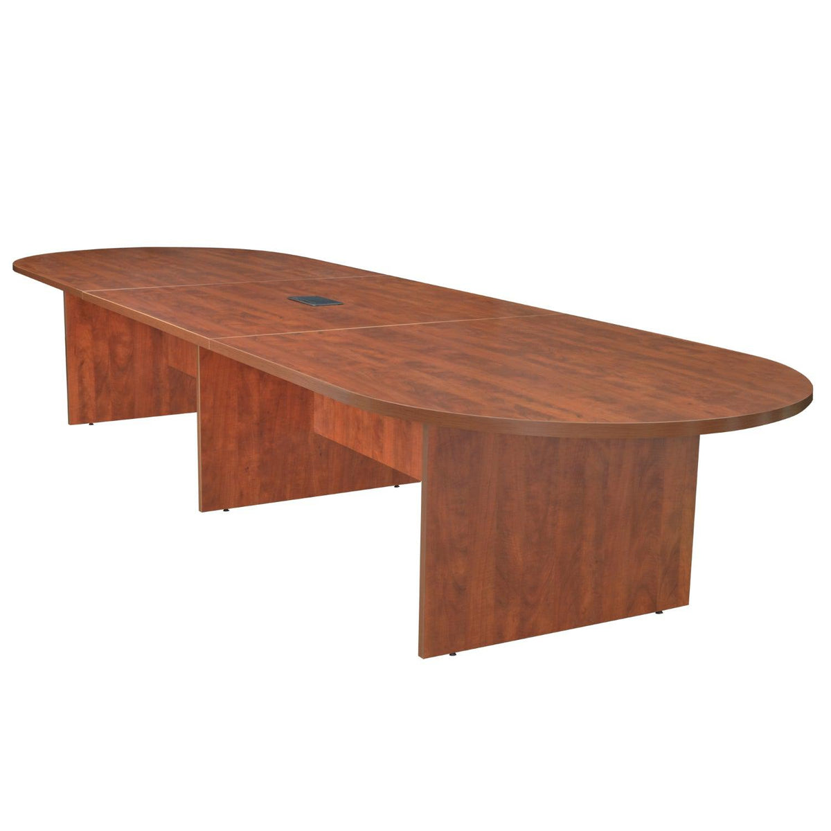 Legacy Collection 14 Ft. Modular Racetrack Conference Table with Power ...