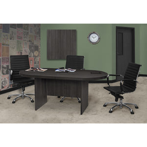 Legacy Collection 6 Ft. Racetrack Conference Table with Power Data Grommet