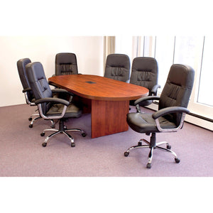 Legacy Collection 8 Ft. Racetrack Conference Table with Power Data Grommet