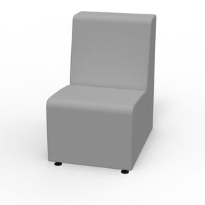 Sonik Soft Seating Single Chair, 18" Seat Height