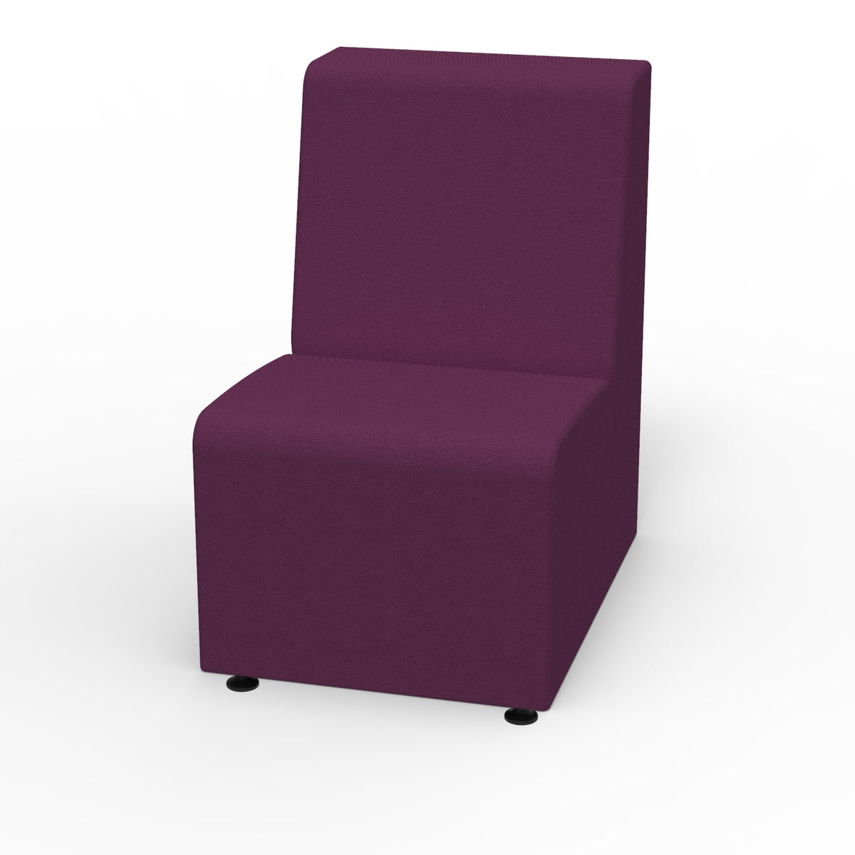 Sonik Soft Seating Single Chair, 16" Seat Height