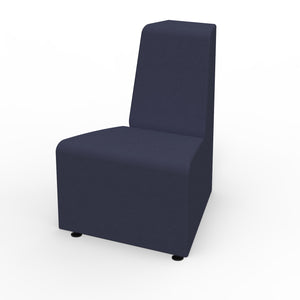 Sonik Soft Seating Outer Wedge Chair, 18" Seat Height