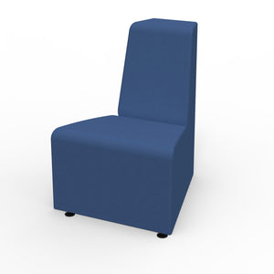 Sonik Soft Seating Outer Wedge Chair, 16" Seat Height