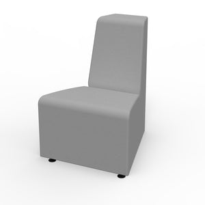 Sonik Soft Seating Outer Wedge Chair, 16" Seat Height