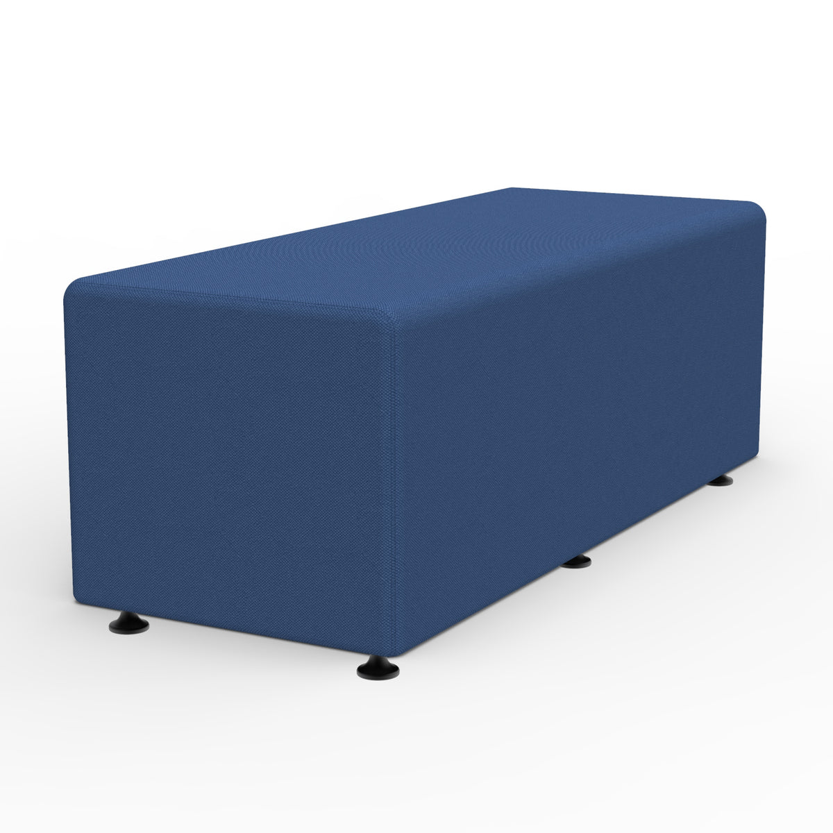 Sonik Soft Seating Rectangle Bench, 18" H