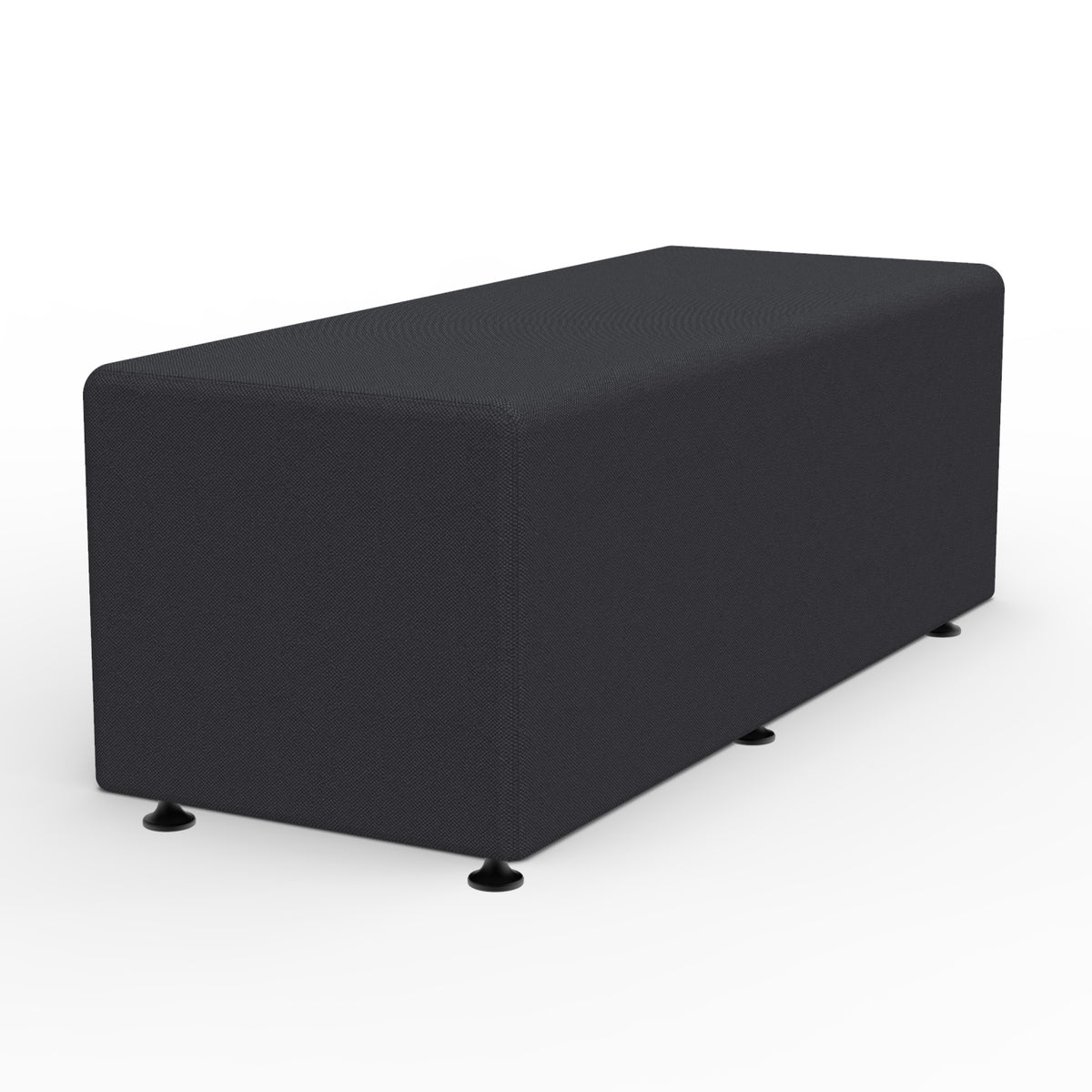 Sonik Soft Seating Rectangle Bench, 18" H