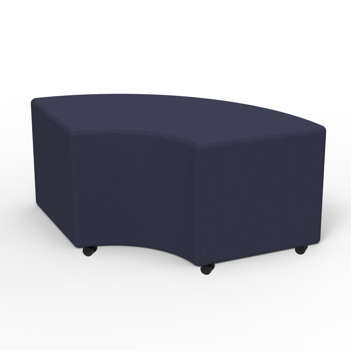 Marco Sonik Soft Seating 24" Curved Bench, 18" H