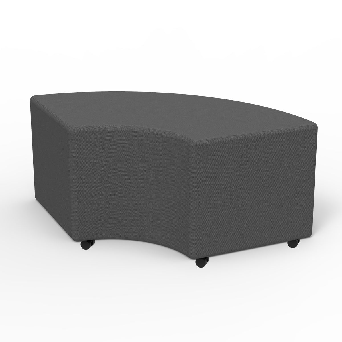 Marco Sonik Soft Seating 24" Curved Bench, 18" H