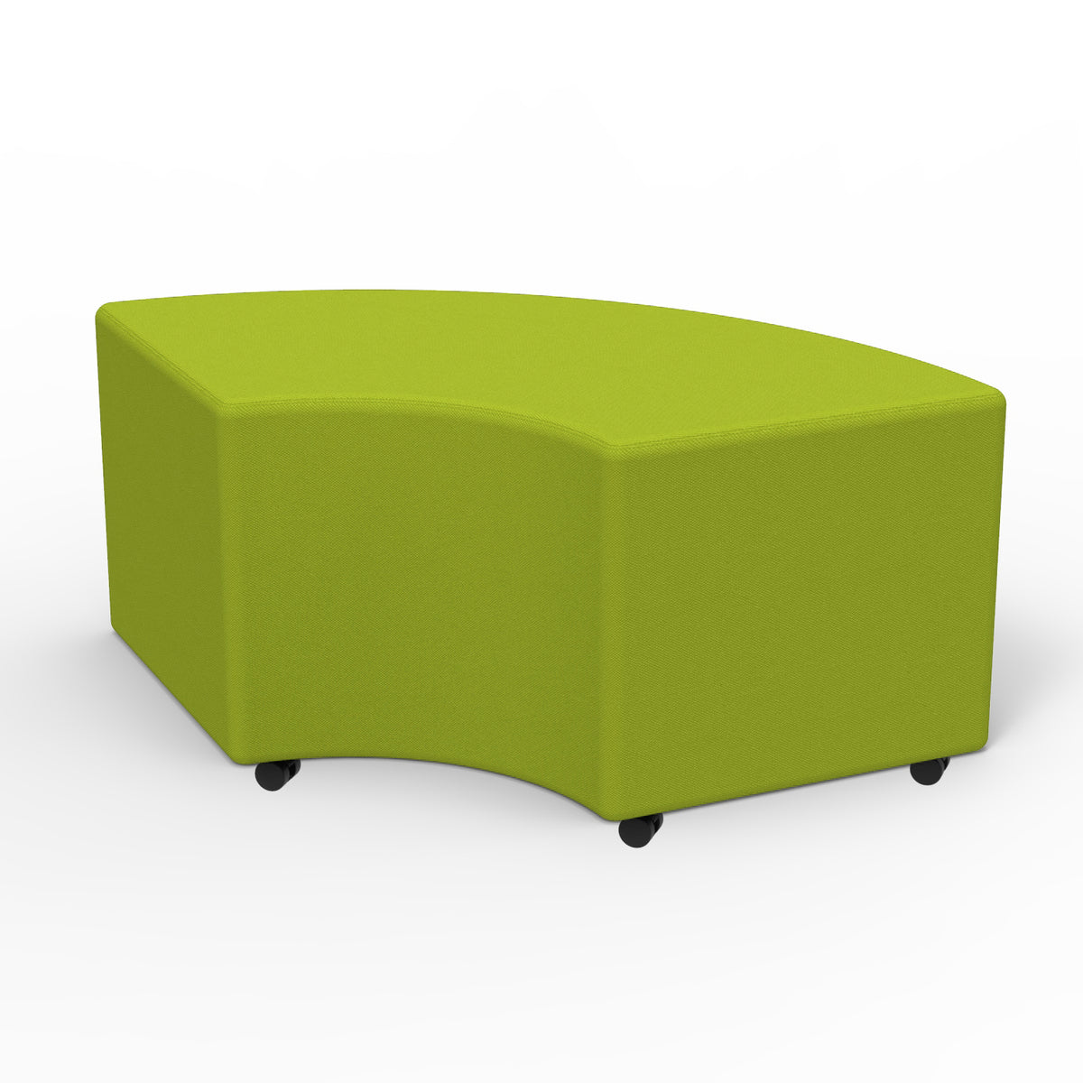 Marco Sonik Soft Seating 24" Curved Bench, 18" H
