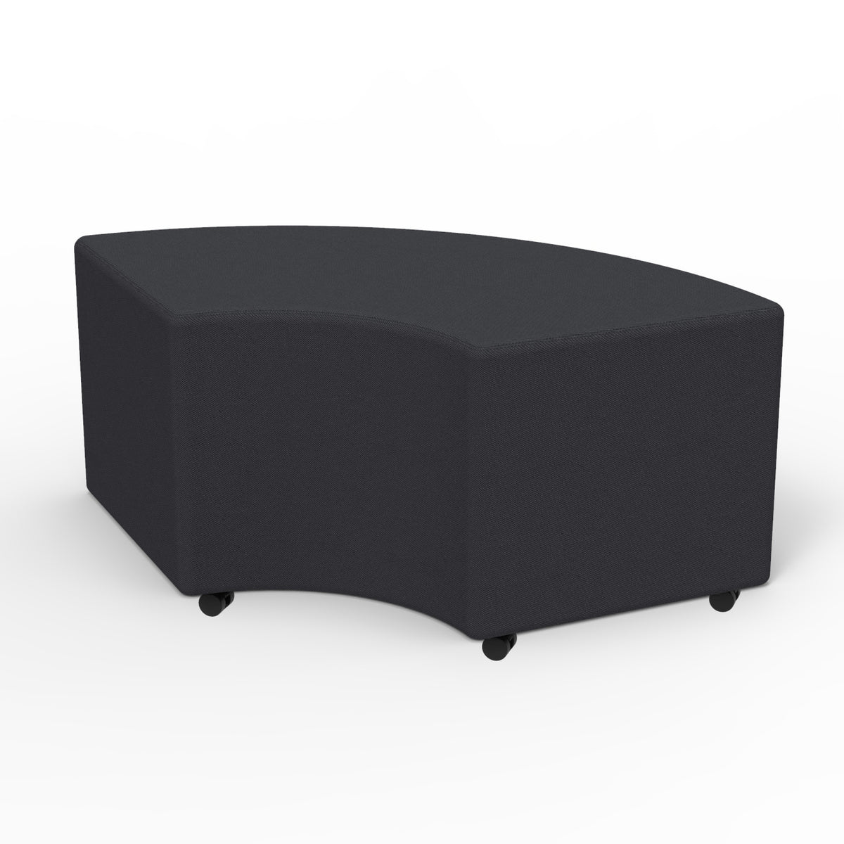Marco Sonik Soft Seating 24" Curved Bench, 18" H