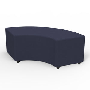 Sonik Soft Seating 36" Curved Bench, 16" H