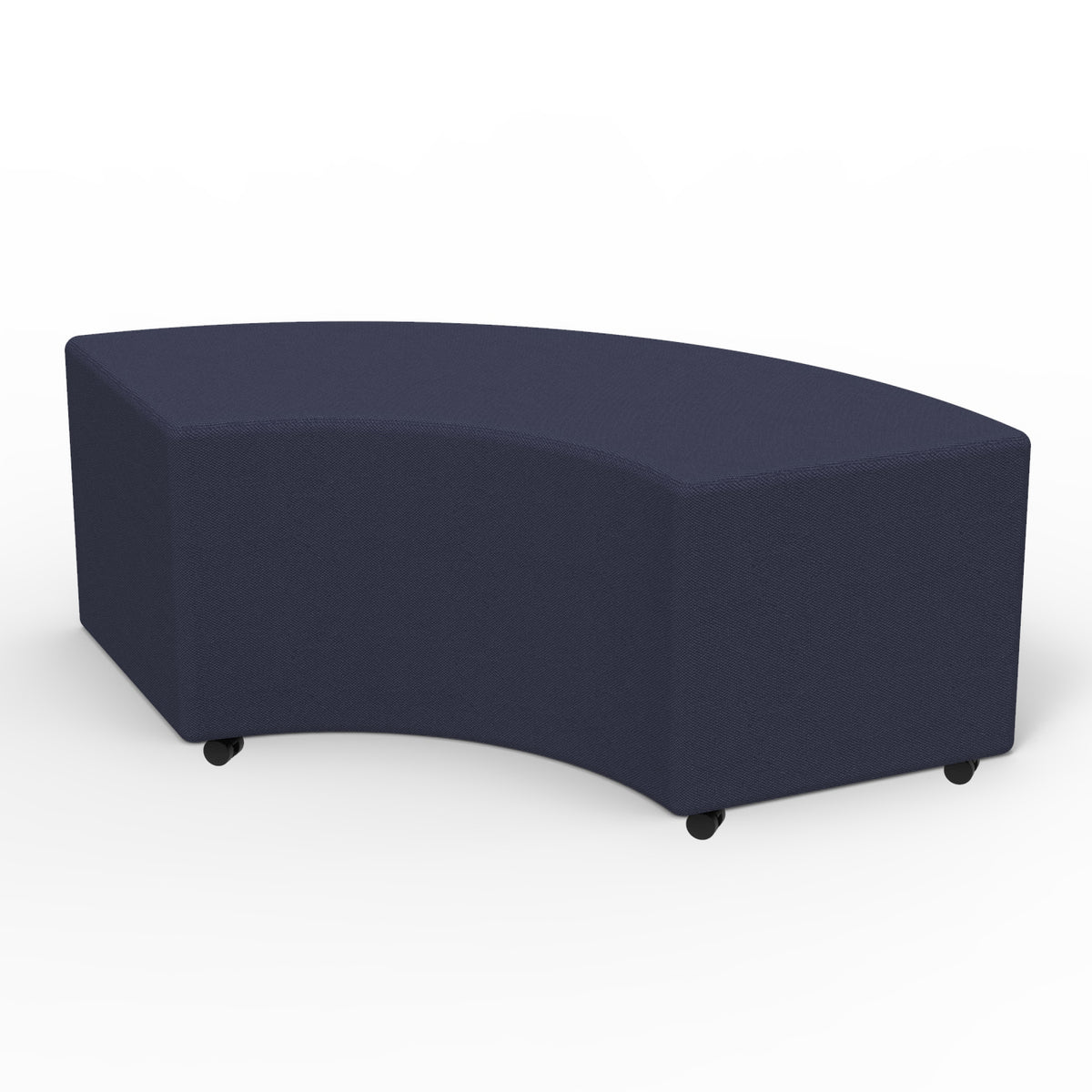 Marco Sonik Soft Seating 36" Curved Bench, 18" H
