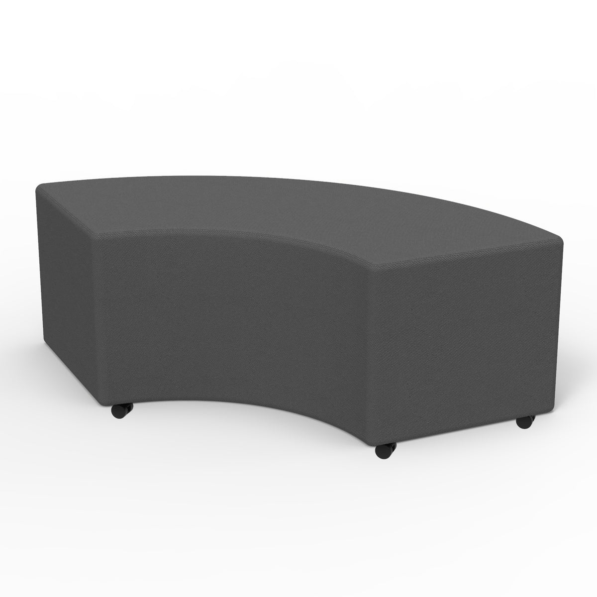 Marco Sonik Soft Seating 36" Curved Bench, 18" H