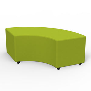 Sonik Soft Seating 36" Curved Bench, 18" H