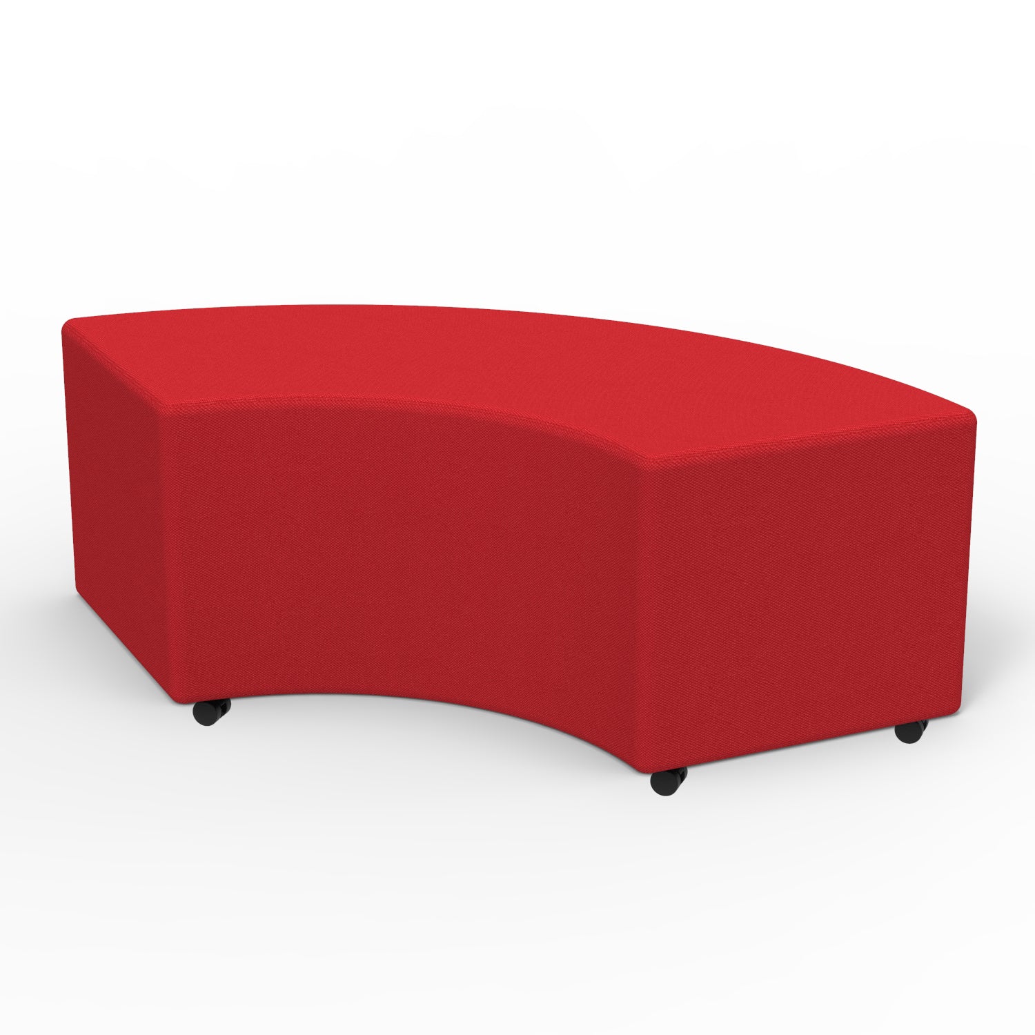 Marco Sonik Soft Seating 36" Curved Bench, 16" H