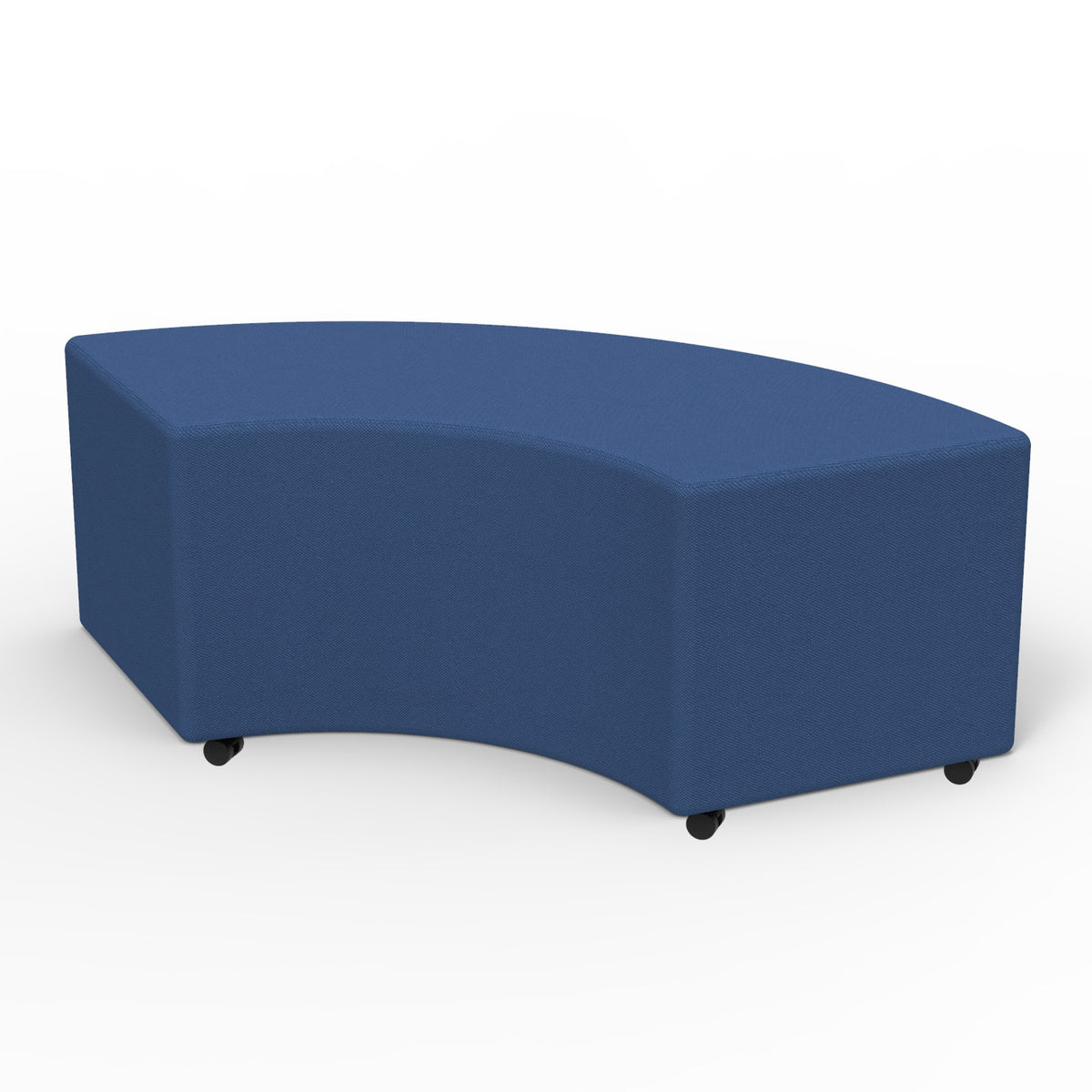 Marco Sonik Soft Seating 36" Curved Bench, 18" H
