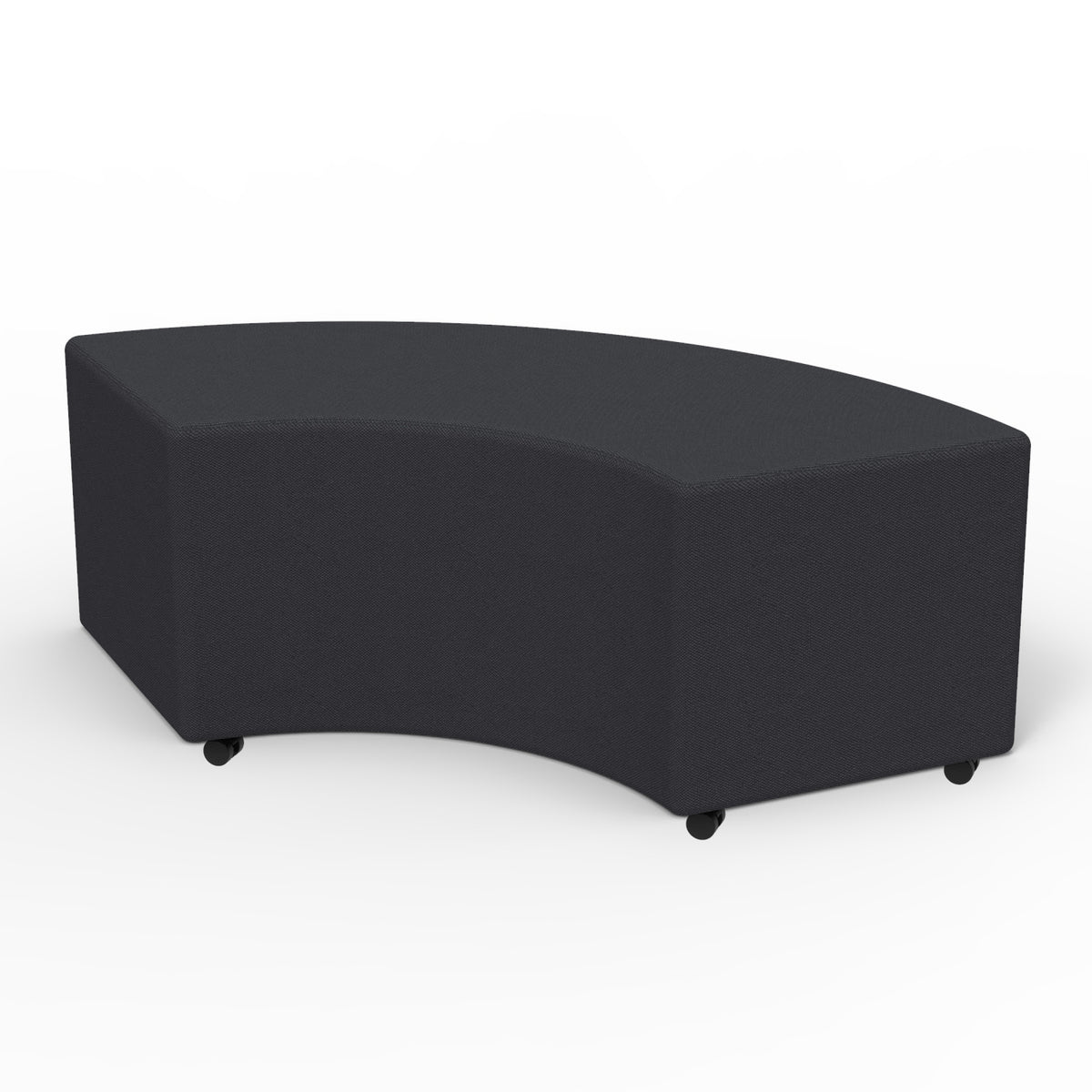 Marco Sonik Soft Seating 36" Curved Bench, 18" H