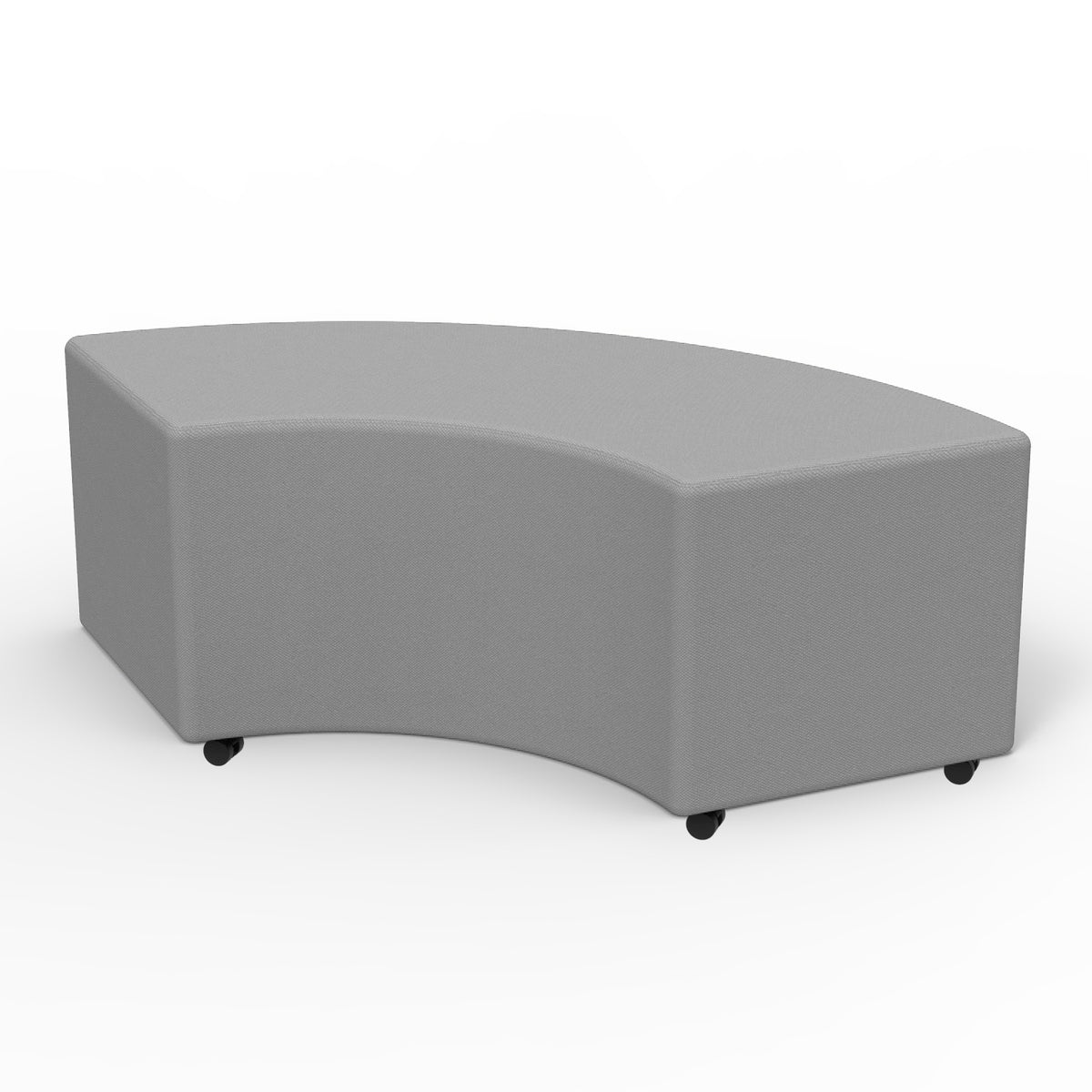 Marco Sonik Soft Seating 36" Curved Bench, 18" H