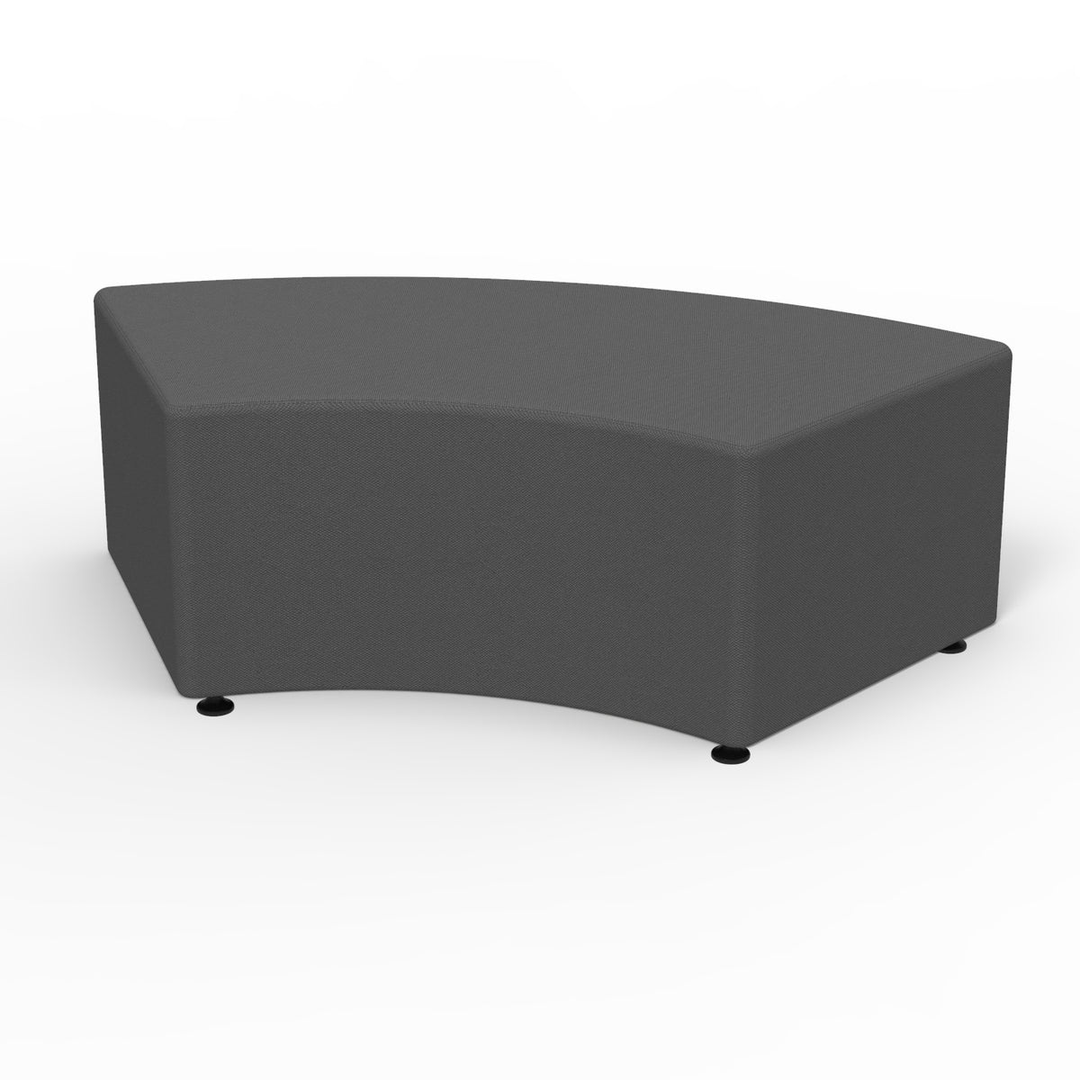 Marco Sonik Soft Seating 60° Curved Bench, 16" H