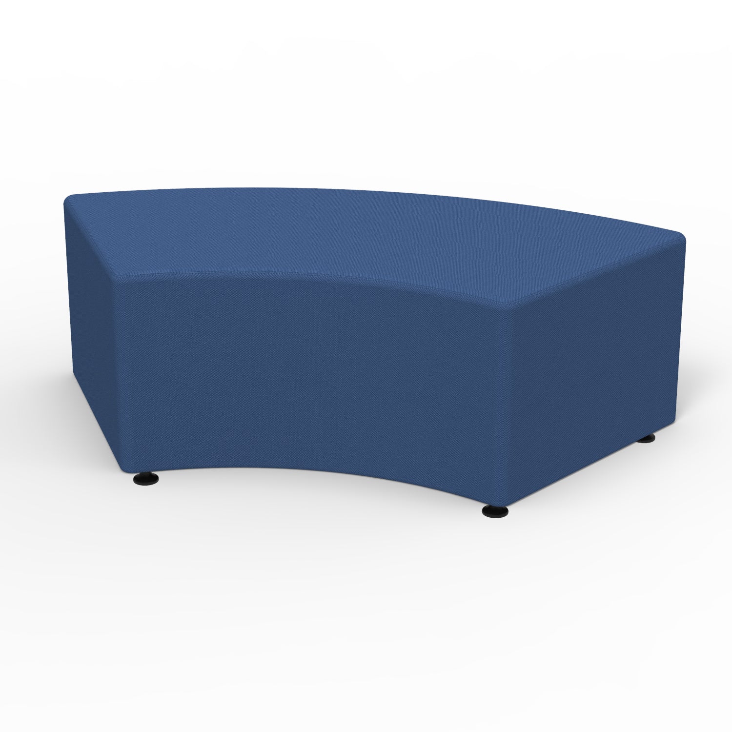 Sonik Soft Seating 60° Curved Bench, 18" H