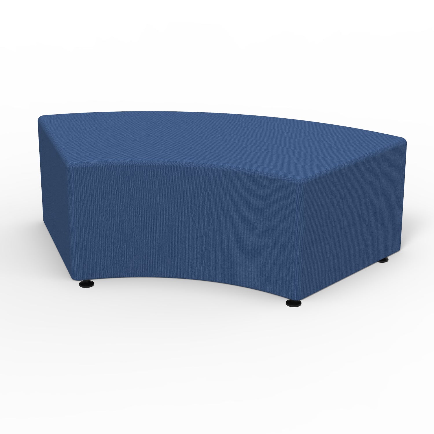 Marco Sonik Soft Seating 60° Curved Bench, 18" H