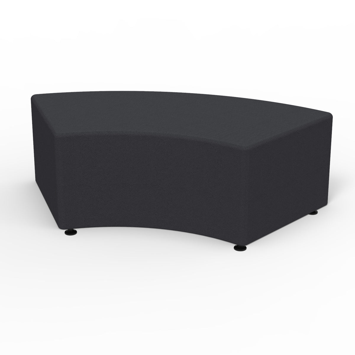 Marco Sonik Soft Seating 60° Curved Bench, 16" H