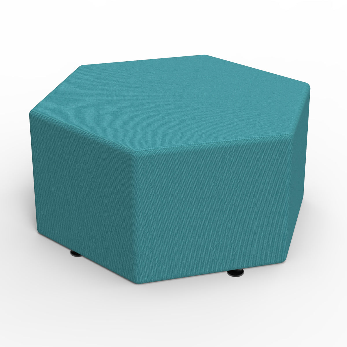 Marco Sonik Soft Seating Hexagon Ottoman, 16" H
