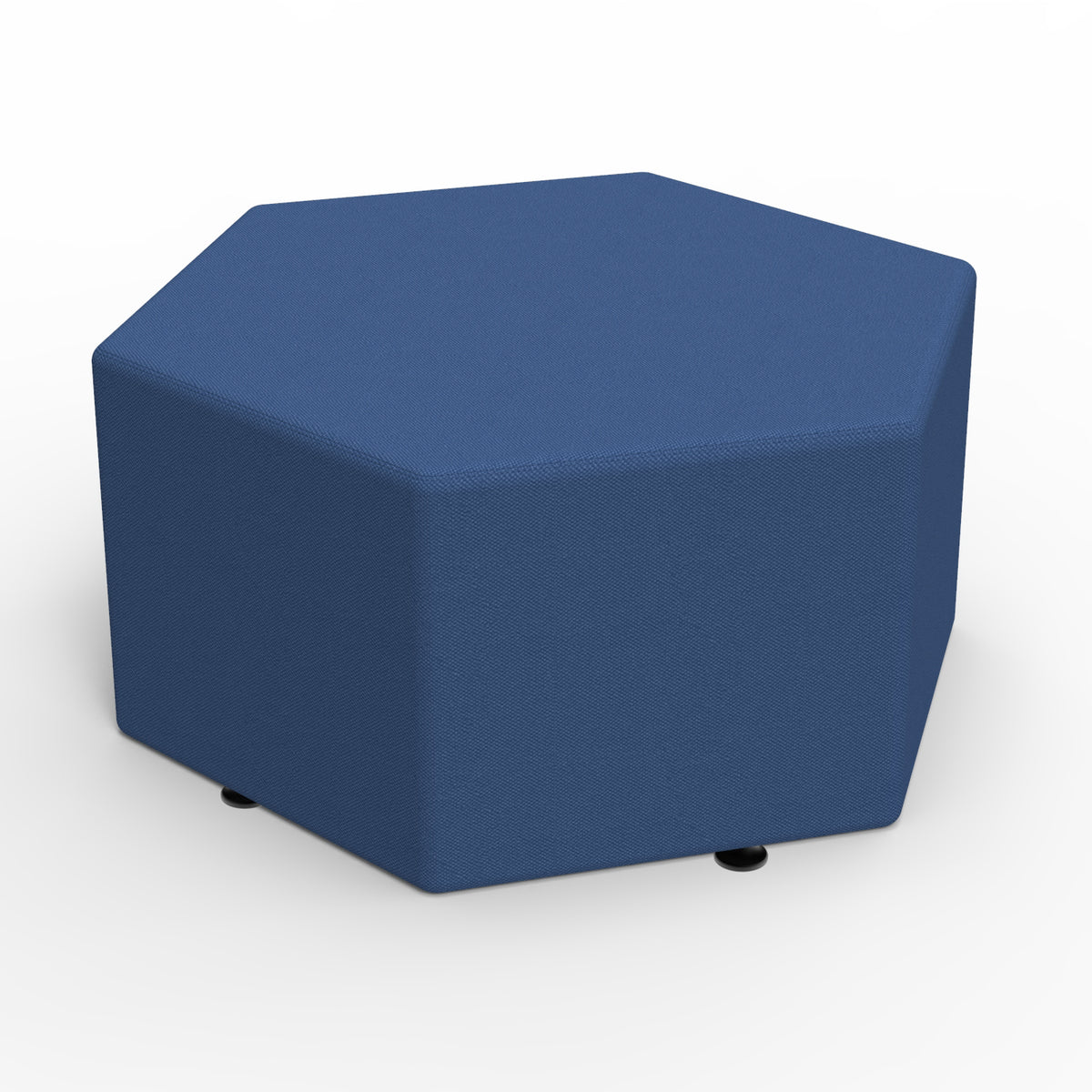 Marco Sonik Soft Seating Hexagon Ottoman, 16" H