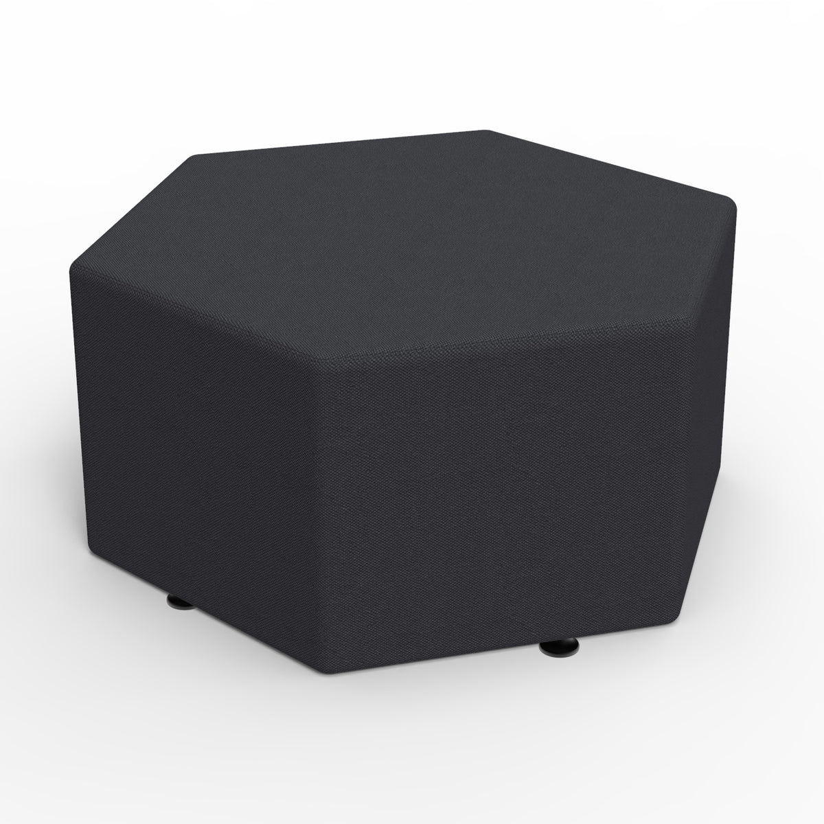 Marco Sonik Soft Seating Hexagon Ottoman, 18" H