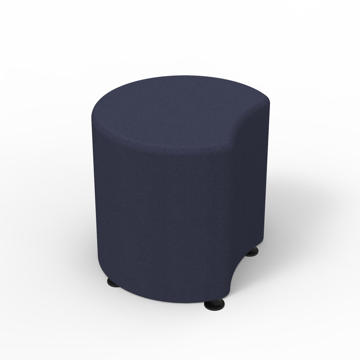 Sonik Soft Seating Petal Stool, 16" H