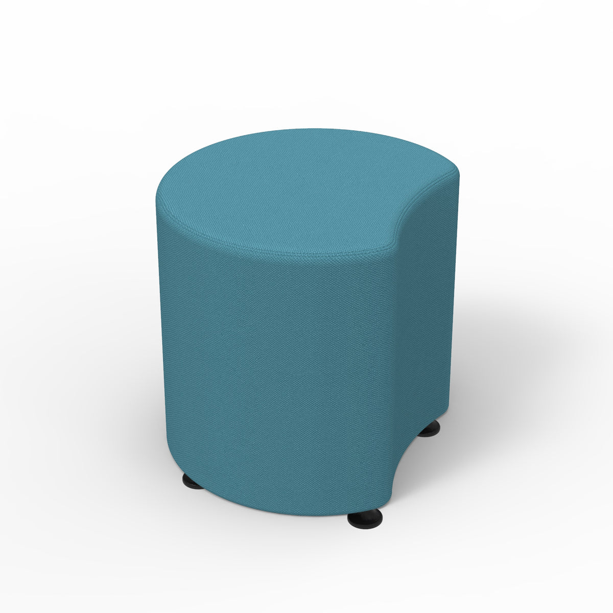 Sonik Soft Seating Petal Stool, 16" H