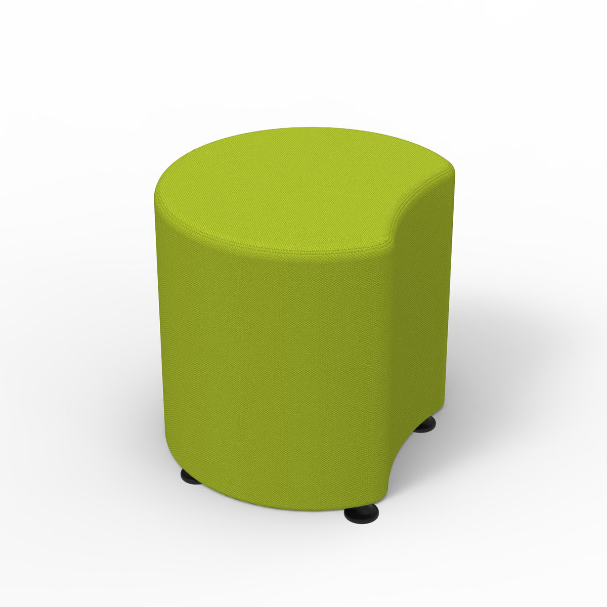 Sonik Soft Seating Petal Stool, 18" H