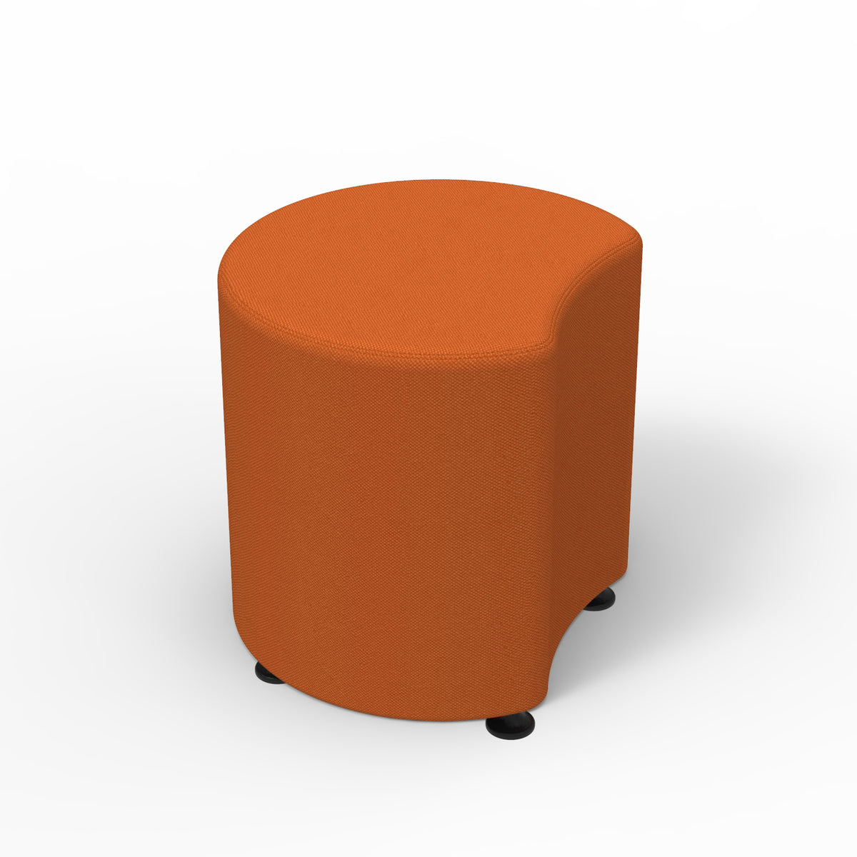 Sonik Soft Seating Petal Stool, 18" H