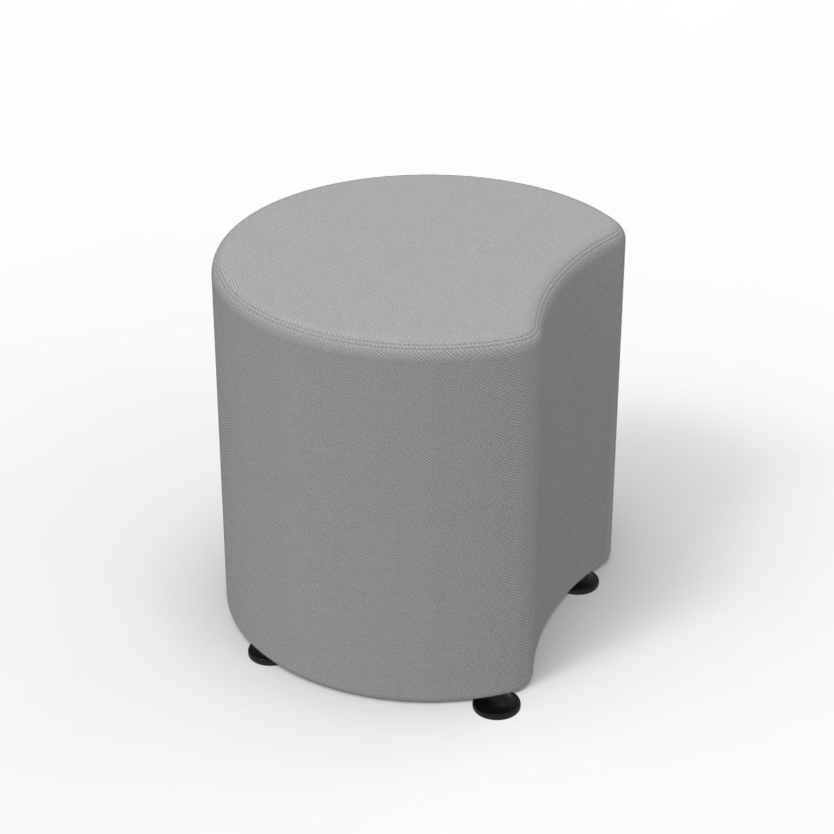 Sonik Soft Seating Petal Stool, 18" H