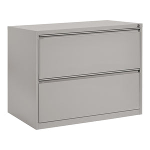 Heavy-Duty Metal Lateral File, 36" Wide, 2 Drawers