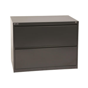 Heavy-Duty Metal Lateral File, 36" Wide, 2 Drawers