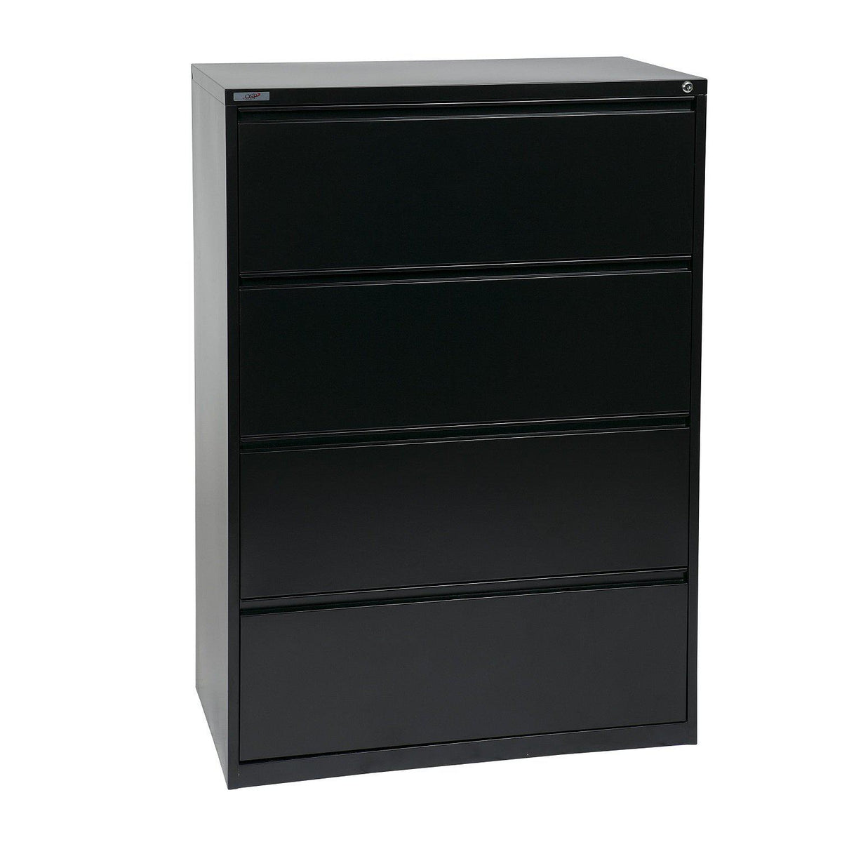 Heavy-Duty Metal Lateral File, 36" Wide, 4 Drawers