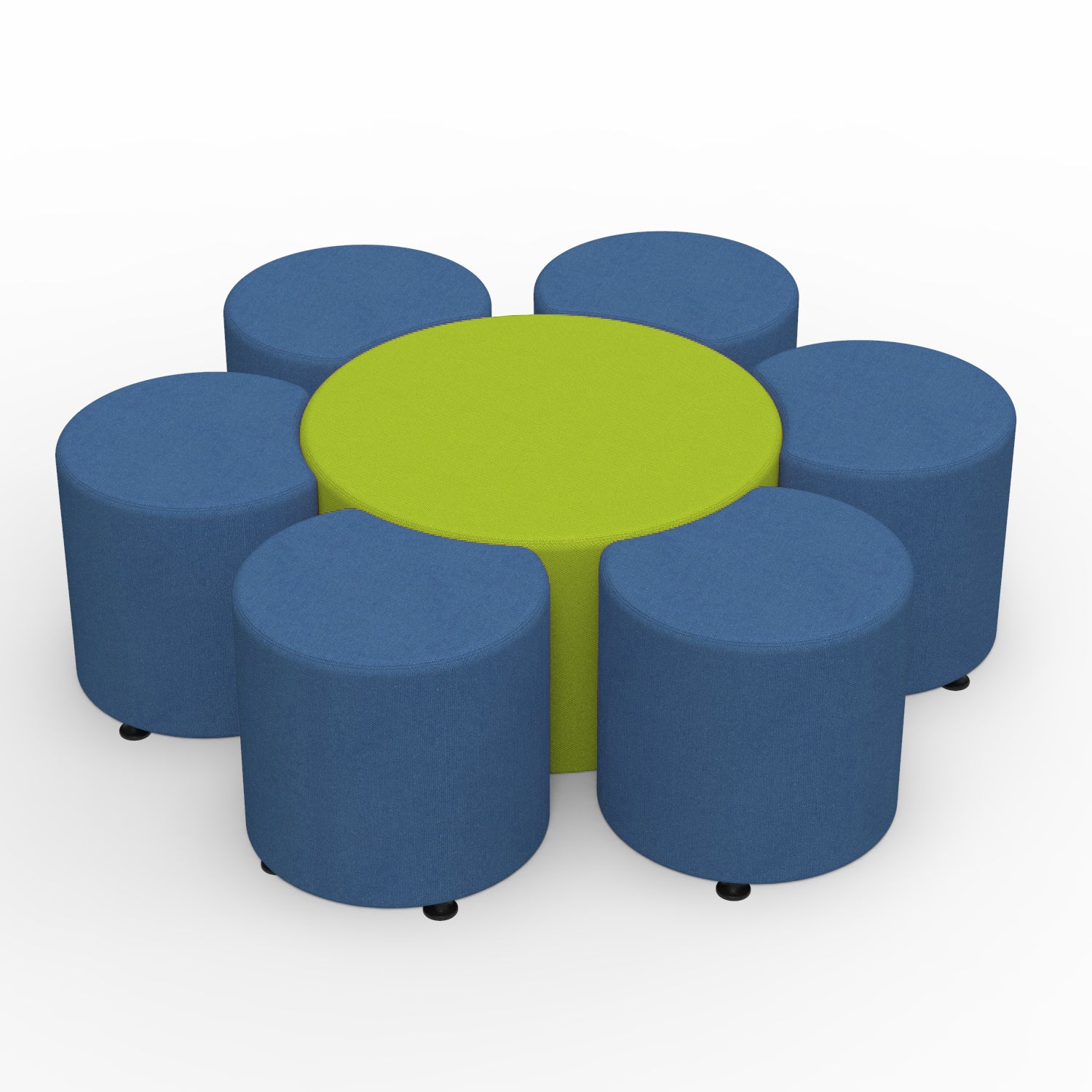 Sonik Soft Seating Flower Set, 16" H