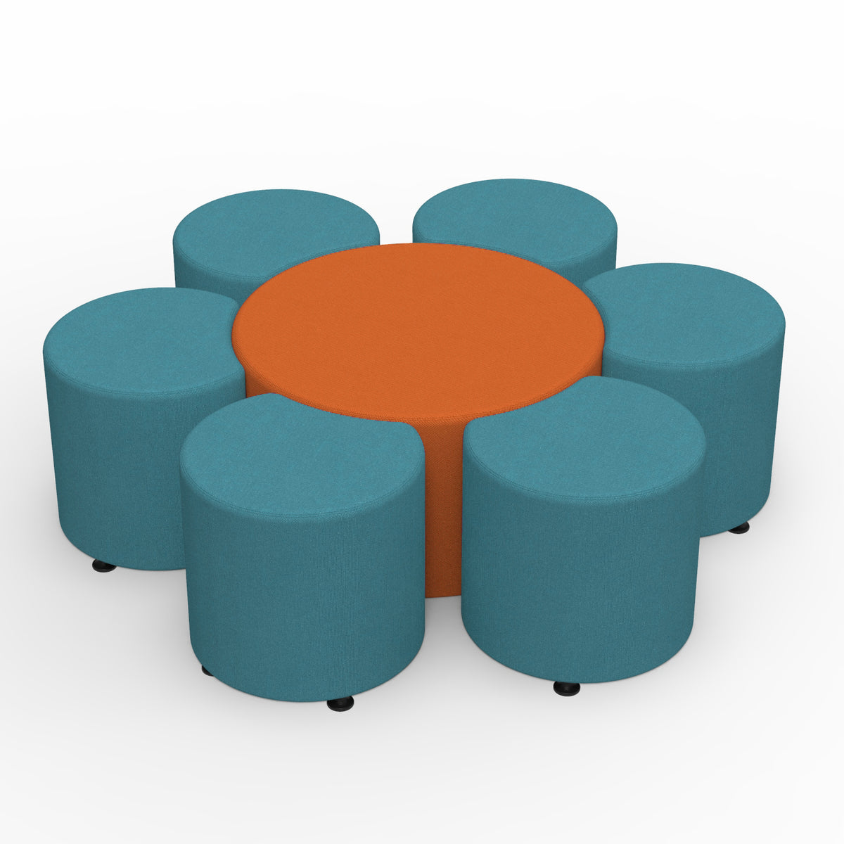 Sonik Soft Seating Flower Set, 16" H