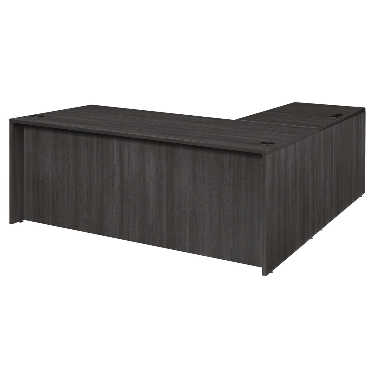 Legacy Collection 71" Single Pedestal L-Desk with 47" Return