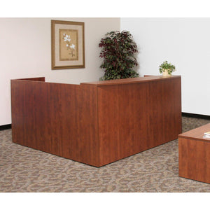 Legacy Collection Double Full Pedestal Reception Desk