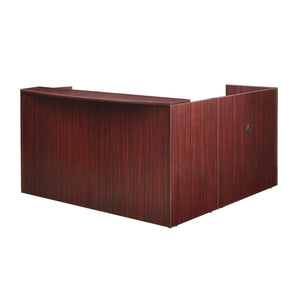 Legacy Collection Double Full Pedestal Reception Desk