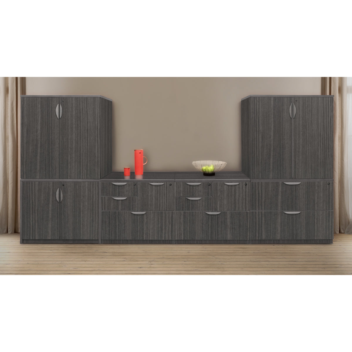 Legacy Collection 29" Storage Cabinet with 35" Storage Cabinet