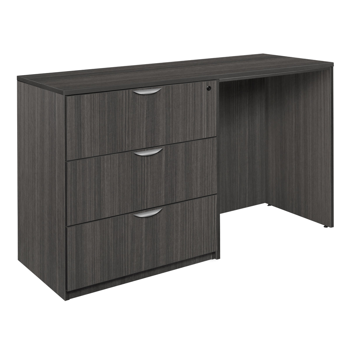One Side File Desk Legacy Collection Stand Up Side to Side Lateral File/Desk - NextGen ...