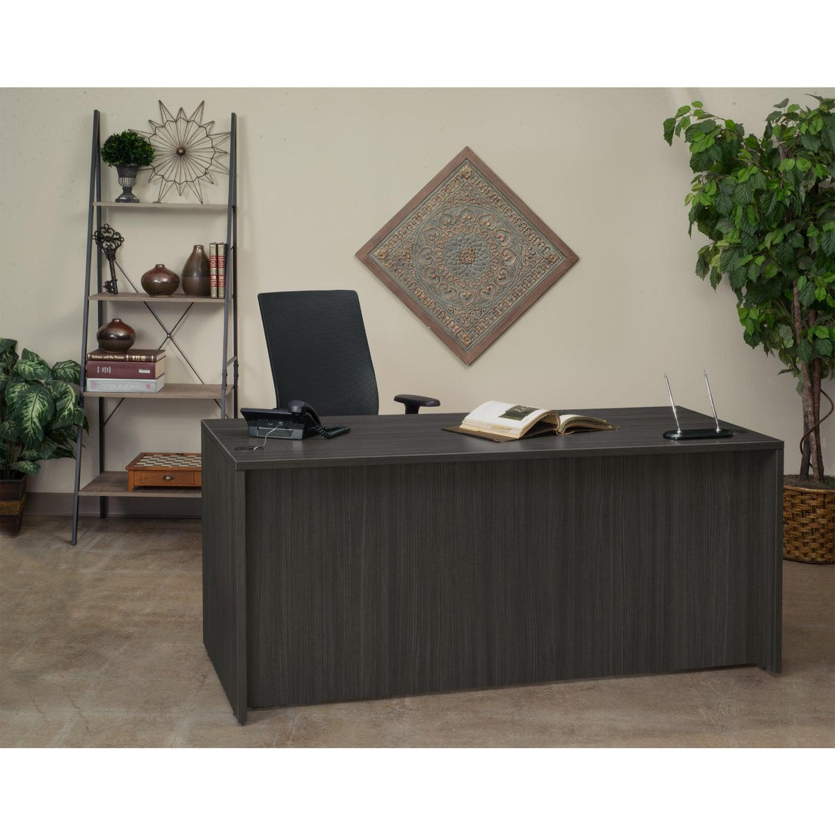 Legacy Collection 71" Single Pedestal Desk