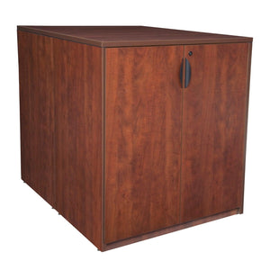 Legacy Collection Stand Up Back to Back Storage Cabinet/Desk