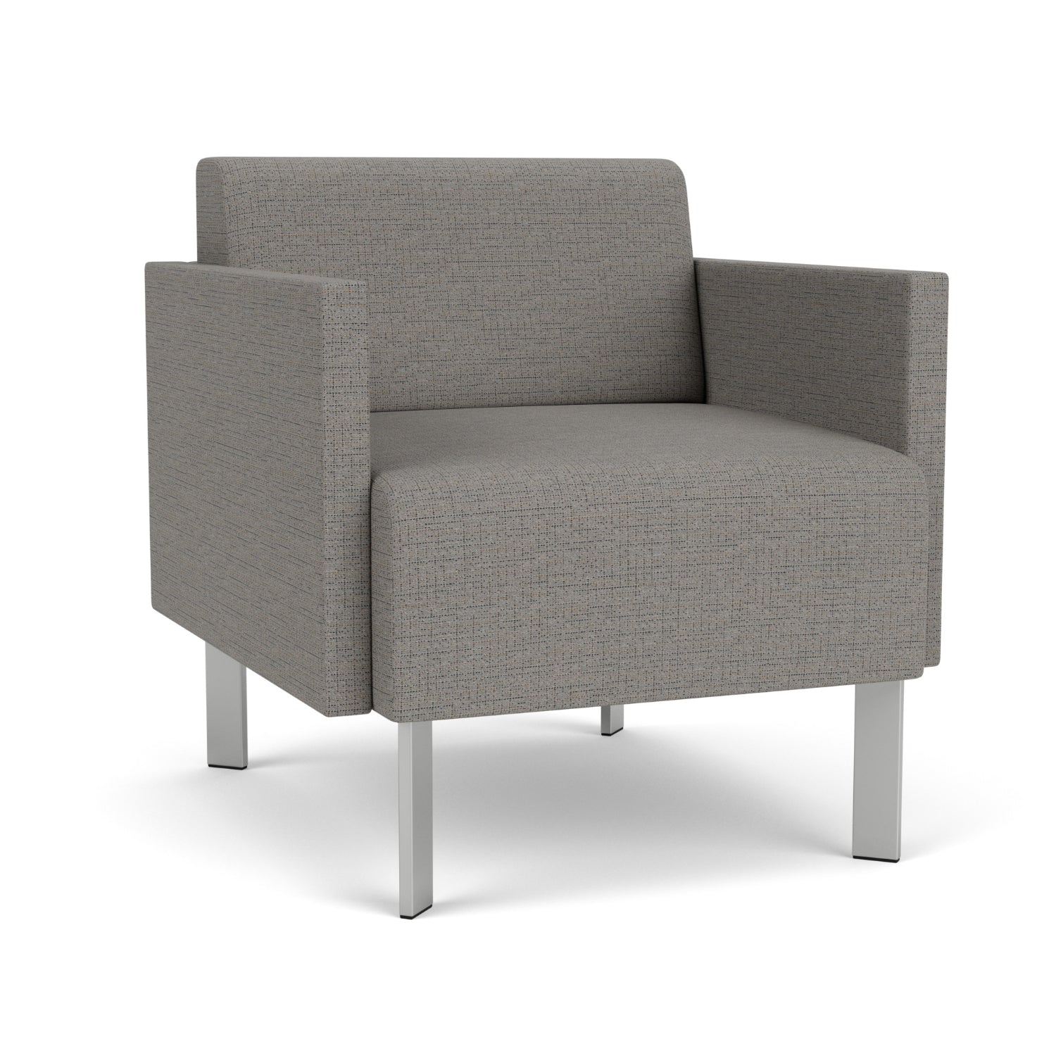 Luxe Collection Reception Seating, Guest Chair, 500 lb. Capacity, Designer Fabric Upholstery, FREE SHIPPING