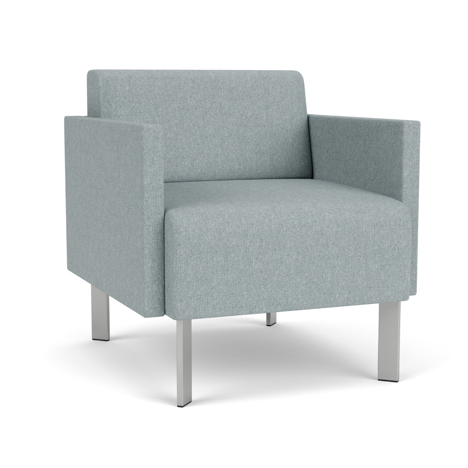 Luxe Collection Reception Seating, Guest Chair, 500 lb. Capacity, Healthcare Vinyl Upholstery, FREE SHIPPING