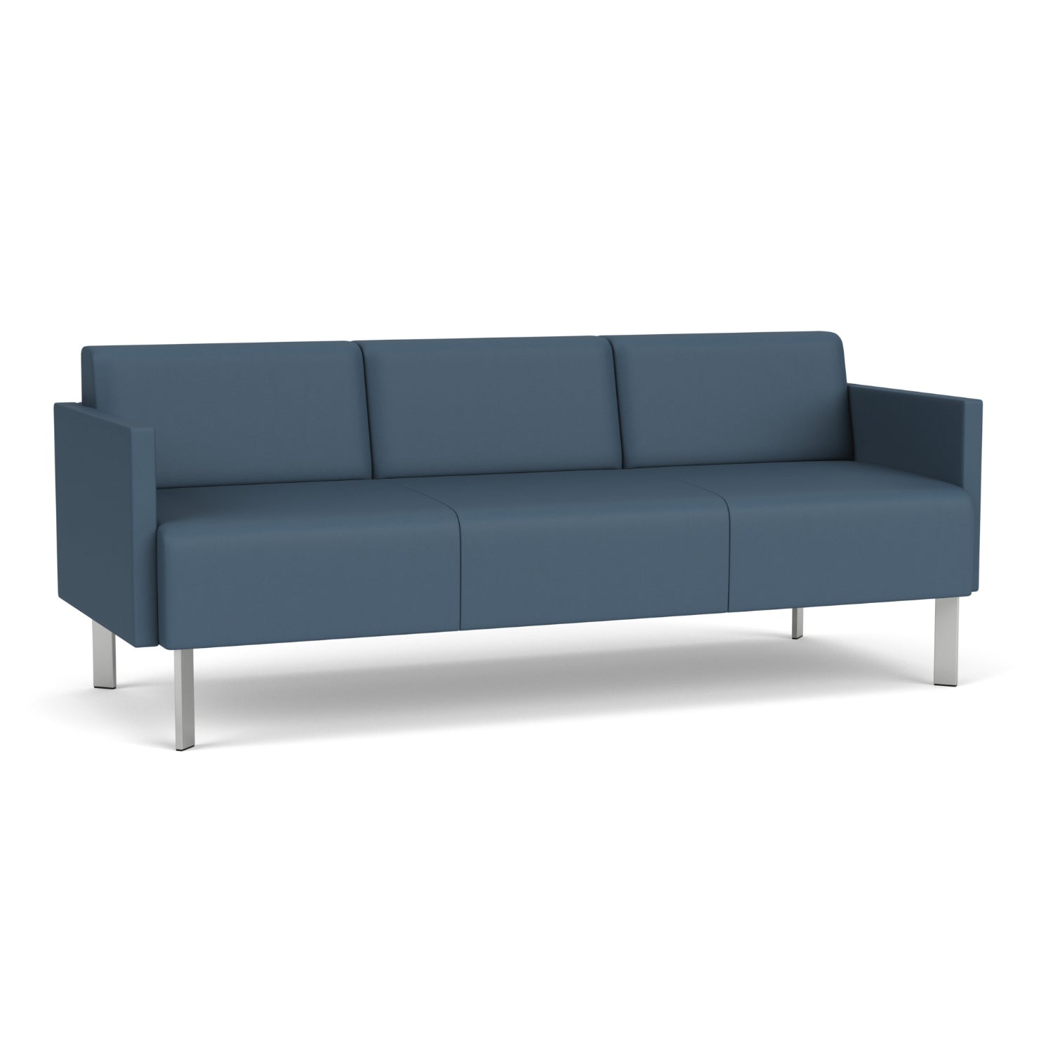 Luxe Collection Reception Seating, Sofa, Standard Vinyl Upholstery, FREE SHIPPING